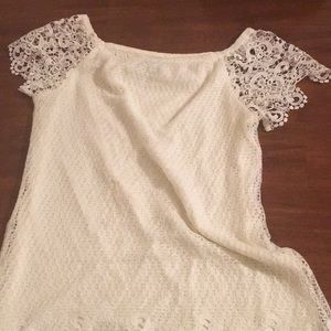 Flying Tomato Lace Tunic (Lined)